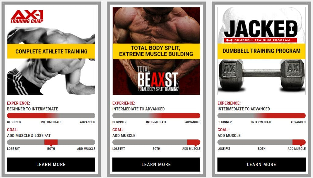 AthleanX-Programs-Screenshot AthleanX Workout Programs Screenshot