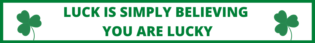 Believe-in-Luck Believe in Luck