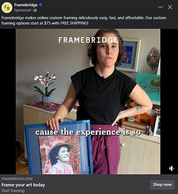 Forced to wrong size: 353x383, natural is 666x722! Framebridge FB Ad aRT