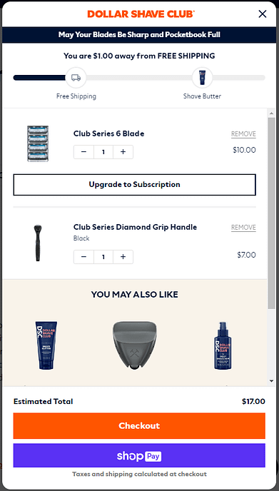 Dollar-Shave-Club-Subscription-Upgrade Dollar Shave Club Subscription Upsell
