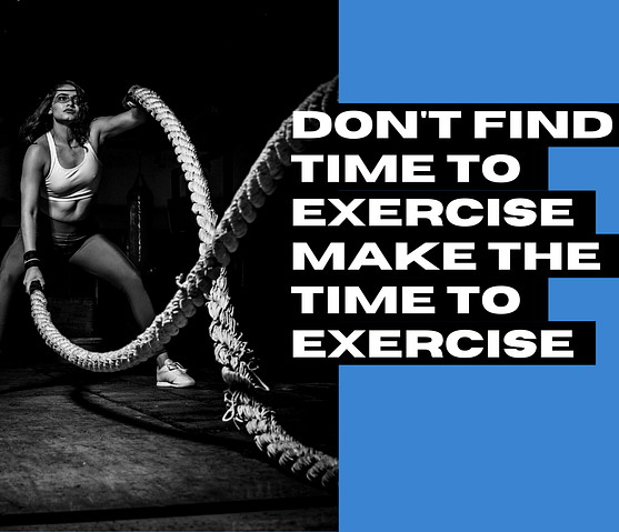 Make-Time-for-Exercise Make Time for Exercise