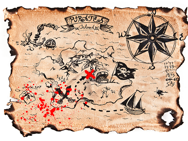 Treasure-Map-Plotted Treasure Map Plotted