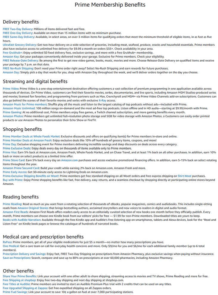 Amazon-Prime-Benefits-Loyalty-Program-Upsell-Example Amazon Prime Benefits Loyalty Program Upsell Example