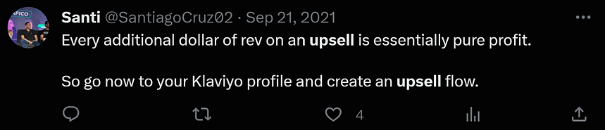 Forced to wrong size: 859x185, natural is 1756x378! Santiago Tweet Upsell Flow